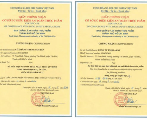 Đối tượng nào phái có giấy phép vệ sinh an toàn thực phẩm