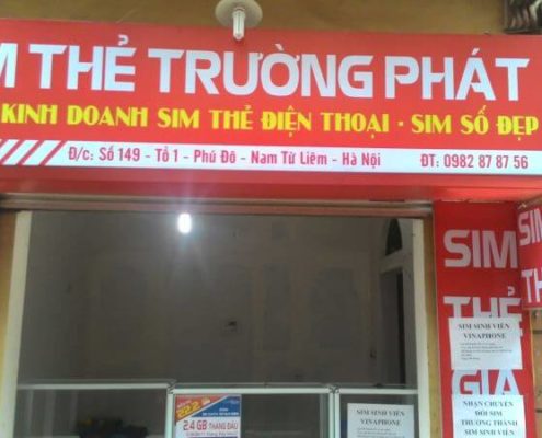 Thủ tục mở cửa hành kinh doanh sim thẻ
