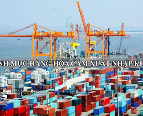 Danh mục hàng hóa cấm xuất khẩu cấm nhập khẩu