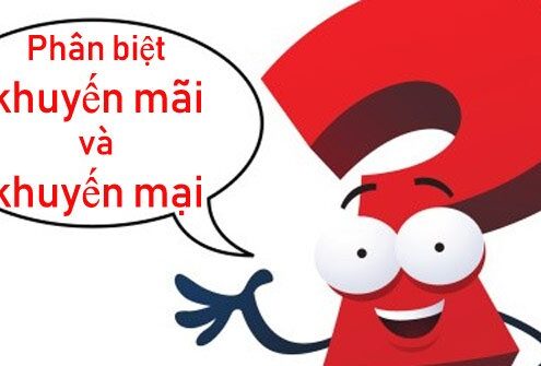 Phân biệt khuyến mại và khuyến mãi