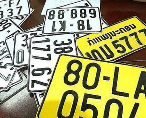 Thủ tục đổi sang biển số màu vàng cho xe kinh doanh vận tải