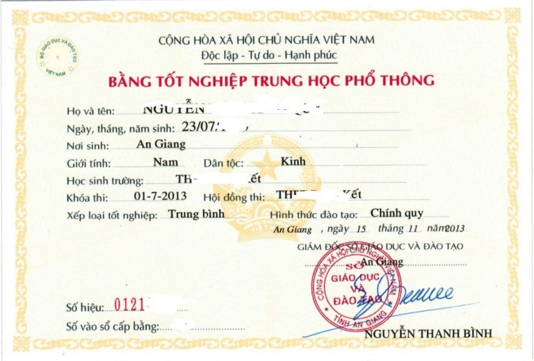 Bằng tốt nghiệp cấp 3 bị mất có xin cấp lại được không?