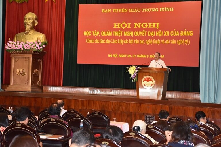 Bài thu hoạch kết quả học tập quán triệt nghị quyết đại hội 12 của Đảng