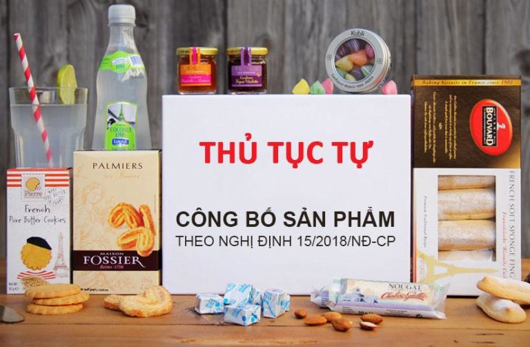Thủ tục công bố thực phẩm mới nhất năm [year]
