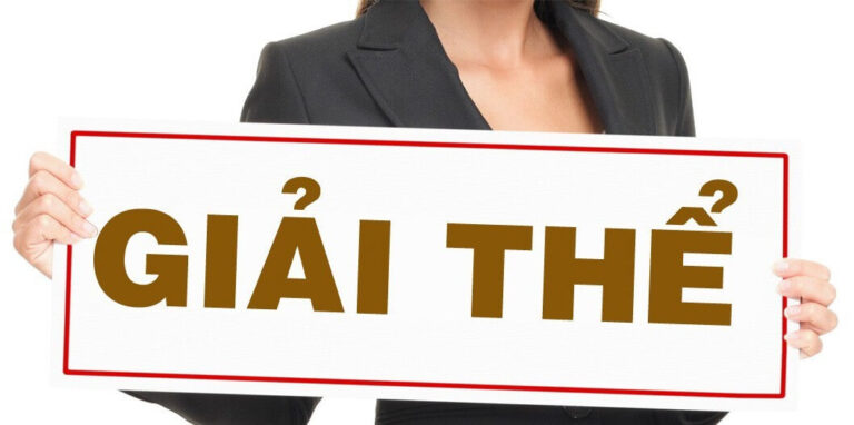 Hướng dẫn thủ tục giải thể chi nhánh 