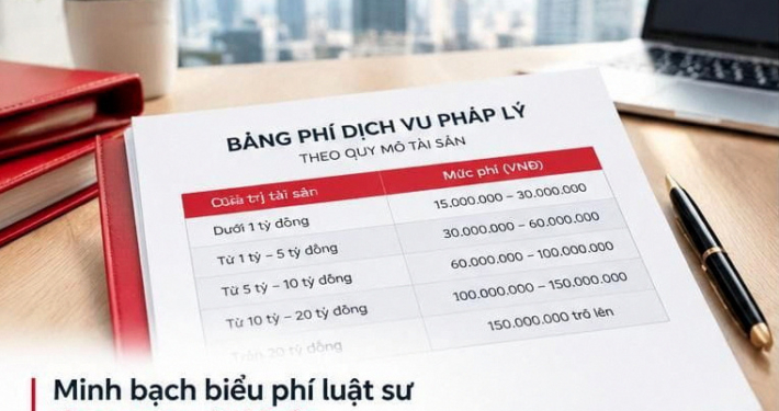 Phí Luật Sư Giải Quyết Tranh Chấp Tài Sản Khi Ly Hôn 1